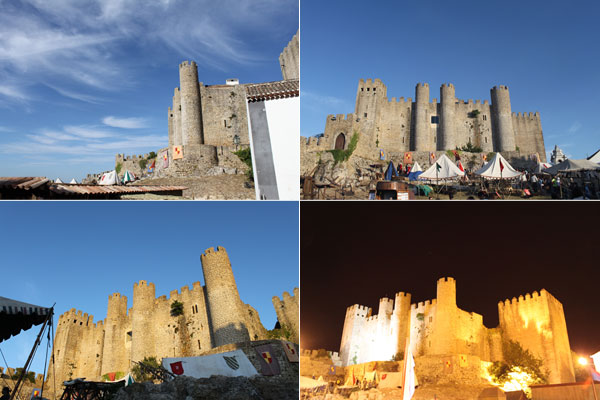 Views of the Castle of Óbidos