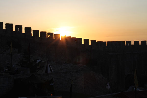 Sunset over Óbidos